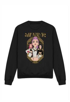 NETFLIX, KPOP DEMON HUNTERS HUNTRIX GOLDEN FRAME - Sweatshirt - black