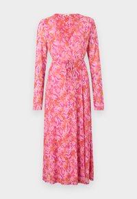 NATTY DRESS - Day dress - pink glow/tangerine