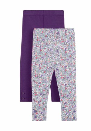 JoJo Maman Bébé DITSY FLORAL 2 PACK - Leggings - Hosen - lilac