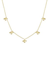 Zelta kaklarota, kurā ir pieci vienmērīgi izvietoti bišu amuleti uz smalkas ķēdītes. Bišām ir vienkārša dizaina ar atvērtām spārniem.