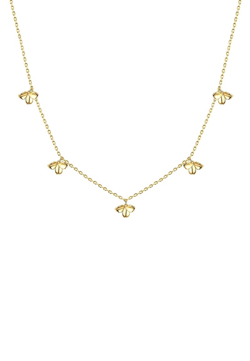 Zelta kaklarota, kurā ir pieci vienmērīgi izvietoti bišu amuleti uz smalkas ķēdītes. Bišām ir vienkārša dizaina ar atvērtām spārniem.