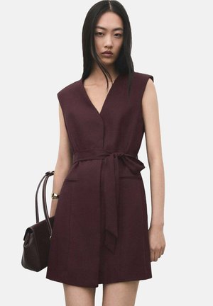 Robe de jour - bordeaux