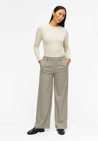Object OBJLISA WIDE  - Pantalon classique - sandshell