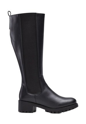 bonprix Stivali con plateau - black