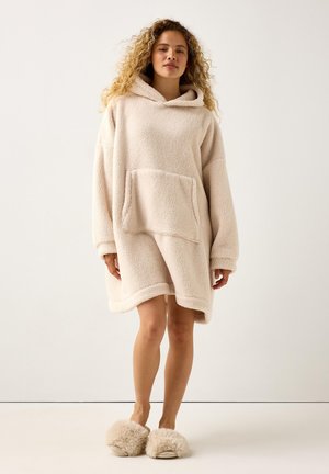 FLUFFY FLEECE HOODIE - Bluza z kapturem