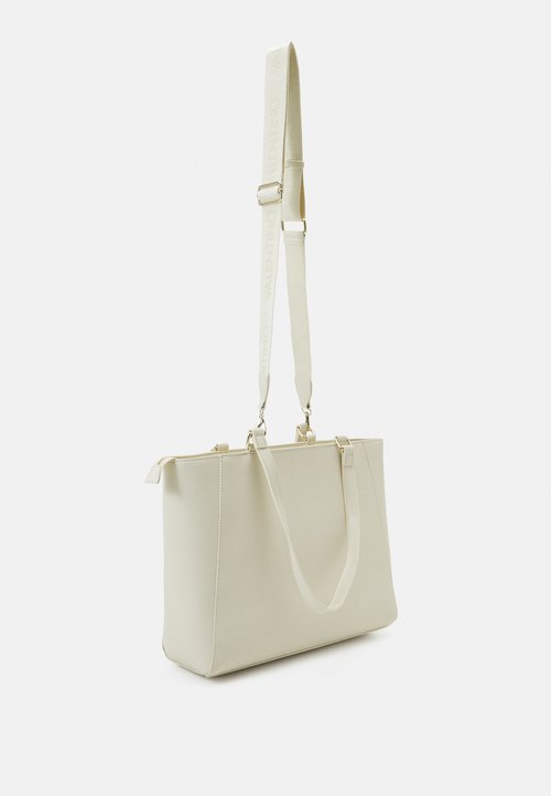 Sac à Main Valentino Clapham Re - Shopping Bag écru - Matière Polyuréthane - Neuf Avec étiquettes