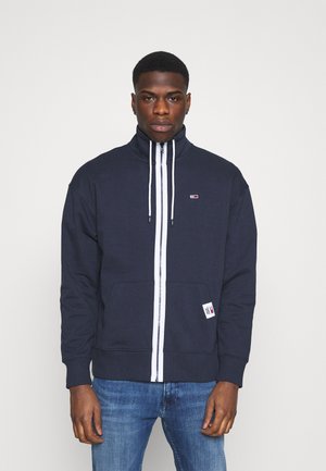 SOLID TRACK JACKET - Zip-up sweatshirt - blue