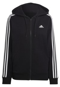 adidas Sportswear Tröja med dragkedja - black
