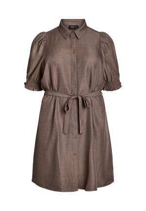 KNIELANGES - Shirt dress - morel