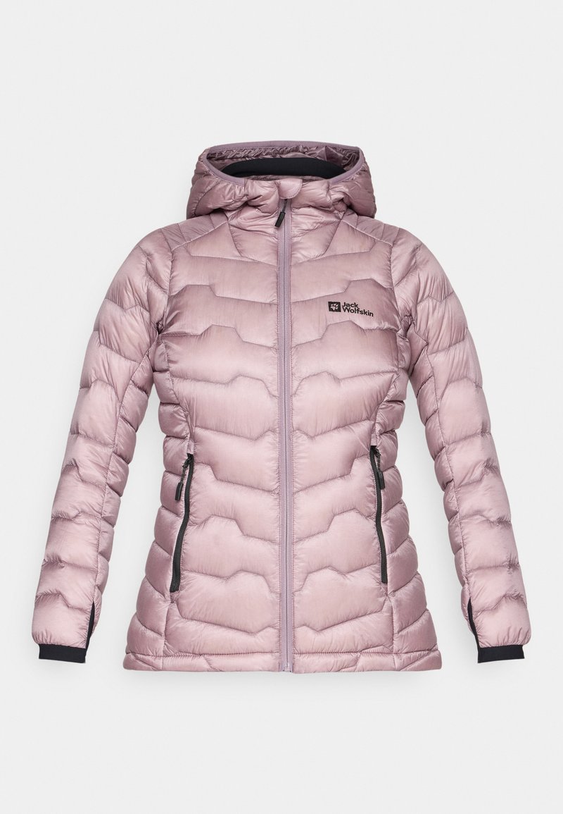 Jack Wolfskin Gewatteerde jas donkerroze Jack Wolfskin Gewatteerde jas donkerroze