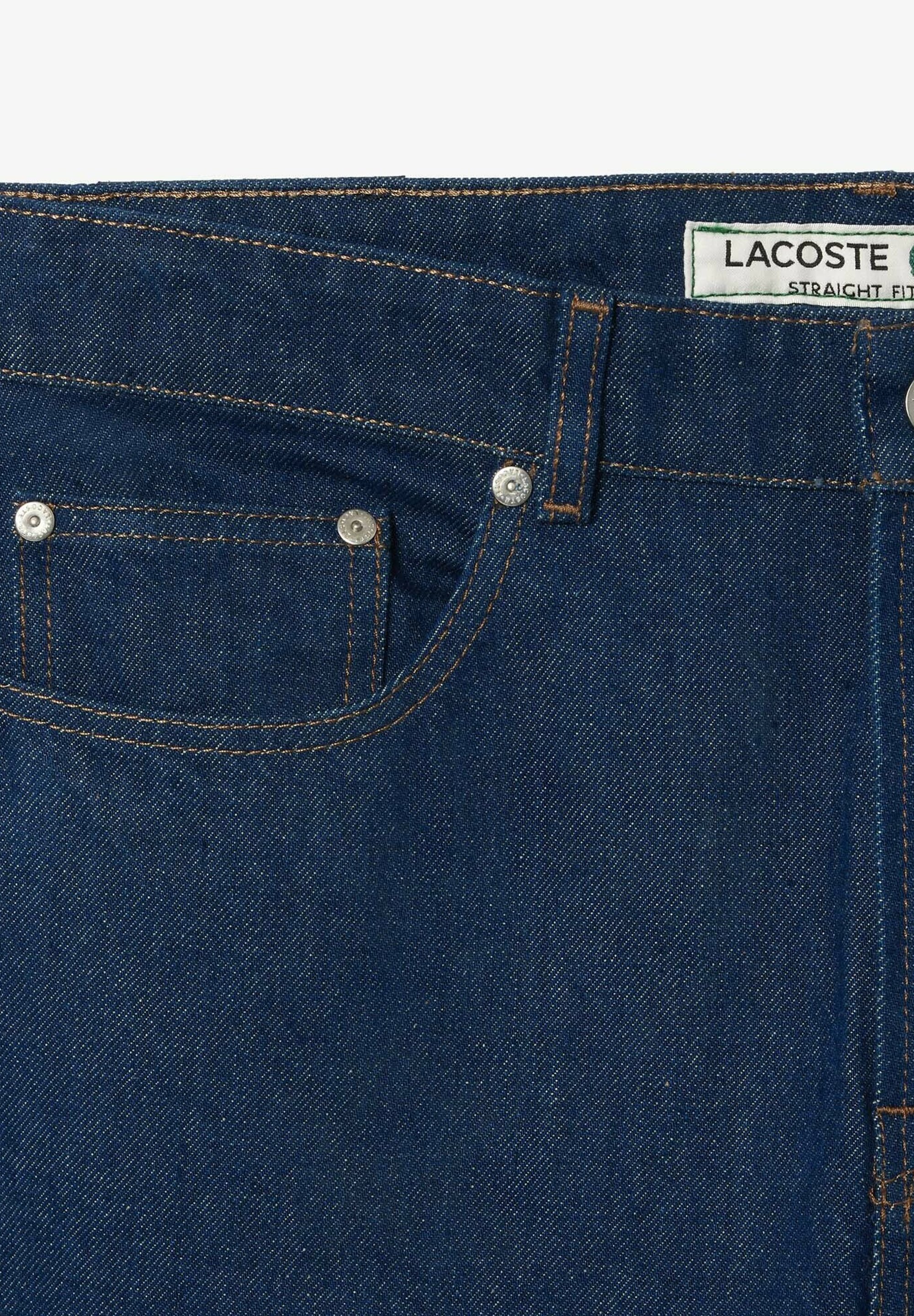 Lacoste Straight leg jeans - bleu m/blauw - Zalando.nl