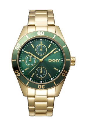 Chronograph - grün- und goldfarben