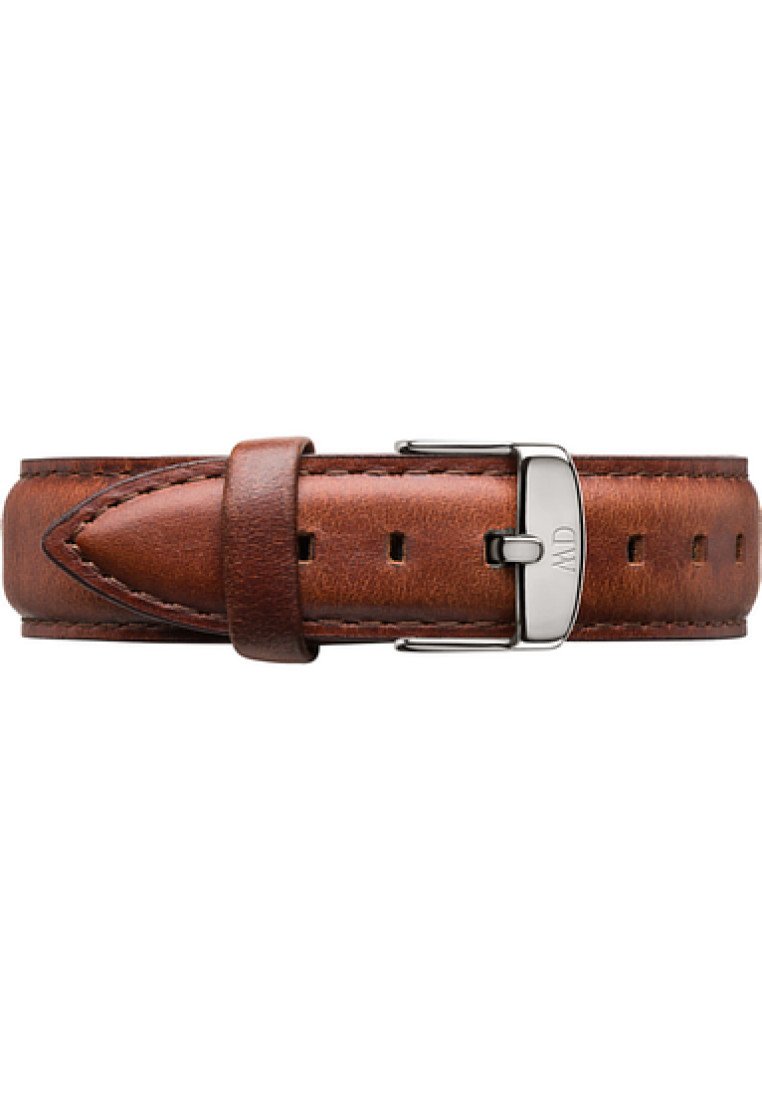 Daniel Wellington - CLASSIC ST MAWES 18MM - WATCH STRAP - Laikrodis - brown, Padidinti