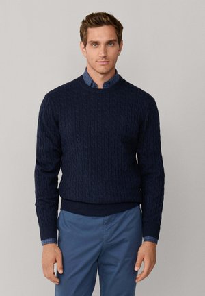 CABLE CREW RO - Trui - midnight blue