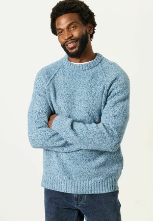 FatFace, CREW NECK JUMPER - Strickpullover - light blue