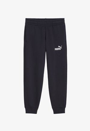 Námornícke tepláky s elastickým pásom a bočnými vreckami, na ľavom stehne sú s bielym logom Puma.