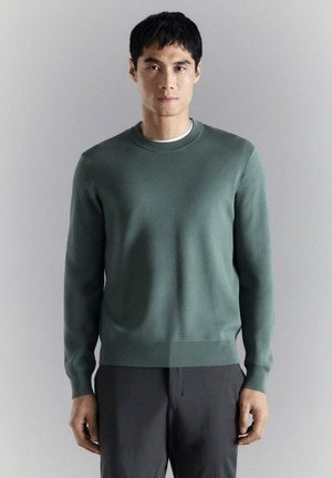Jersey de punto - bosgroen