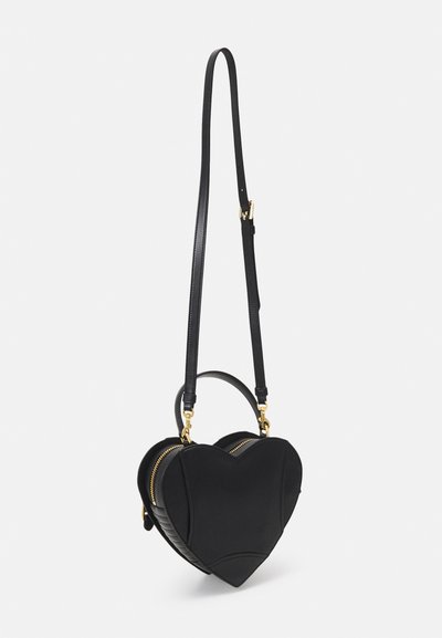 MOSCHINO BIKER BAG - Handväska - fantasy black