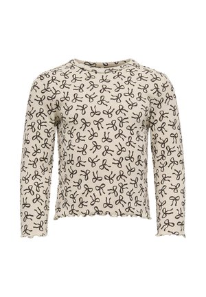 KMGTRINNY LIFE O NECK - Langærmet T-shirt - pumice stone