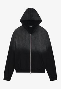 SUN FADED ZIP HOODIE UNISEX - Sweatjacke - black/dark grey