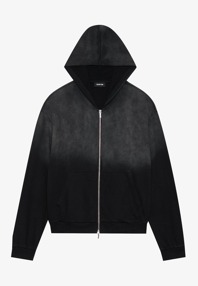 YOURTURN Sweater met rits zwart YOURTURN Sweater met rits zwart