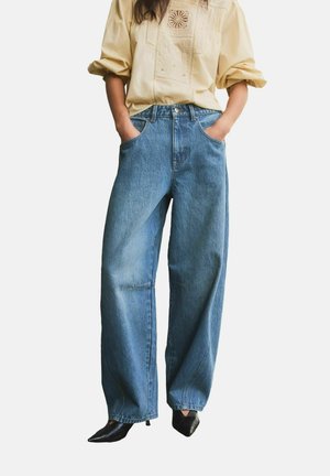 MID RISE BALLOON LEG - Baggy jeans - denim