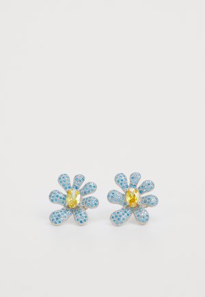 Collina Strada SQUASHED BLOSSOM EARRING - Pendientes - blue