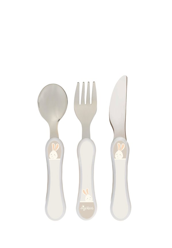 SET HASE 6 TLG R PET – Kinder Geschirrset – beige