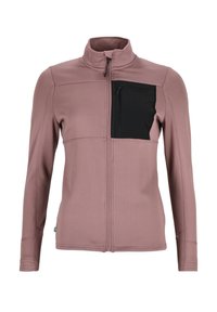 TRONDHEIM MIDLAYER FULL ZIP - Veste de survêtement - dk mauve