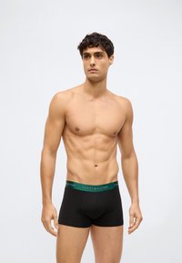 Tommy Hilfiger SIGNATURE TRUNK 3 PACK - Chiloți boxer - black/silver-coloured/multi-coloured