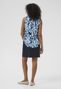 Kaffe KAAMBER PRINTED - Pusero - blue graphic flower