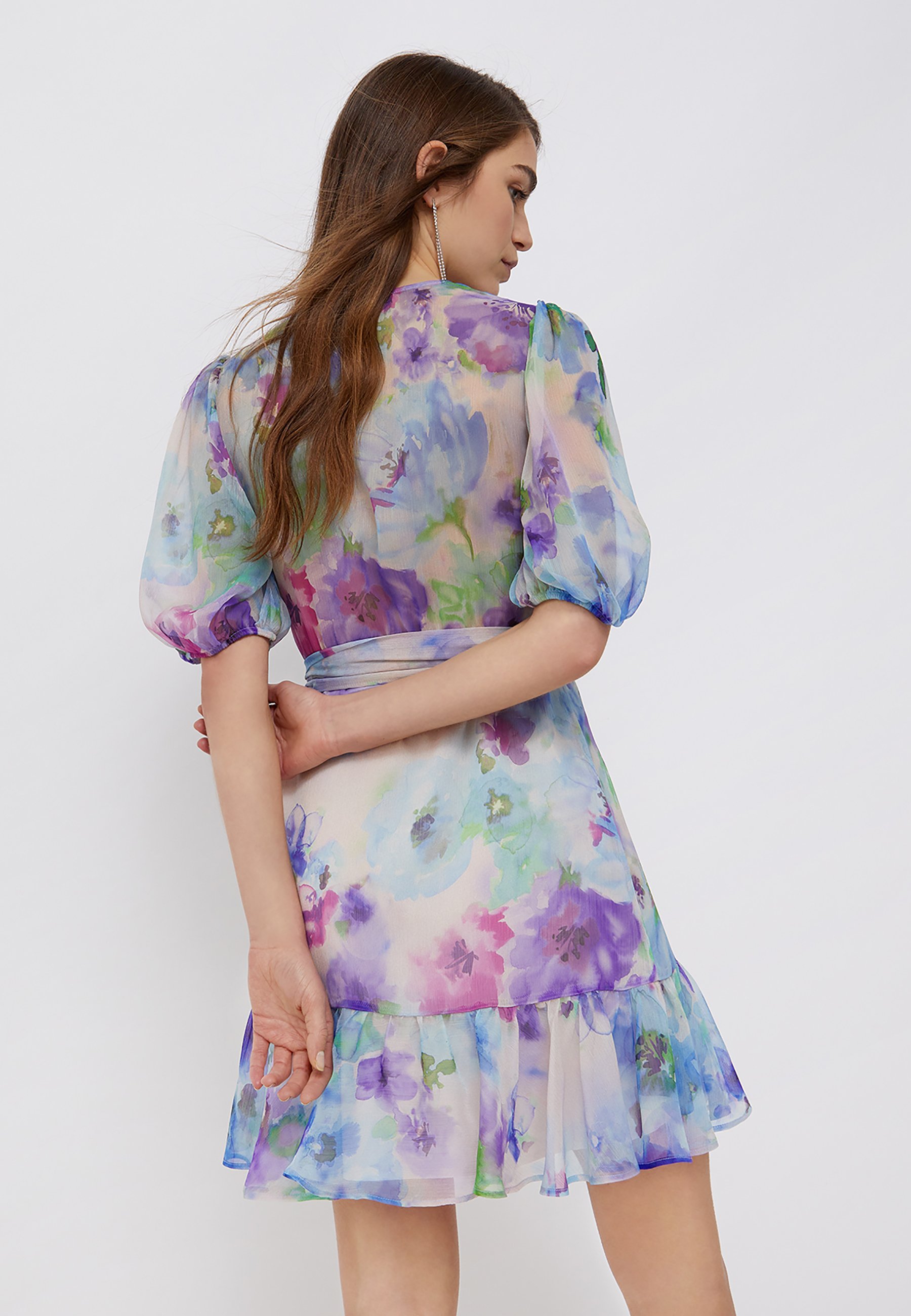 LIU JO FLORAL - Vestito estivo - blue floral/blu - Zalando.it