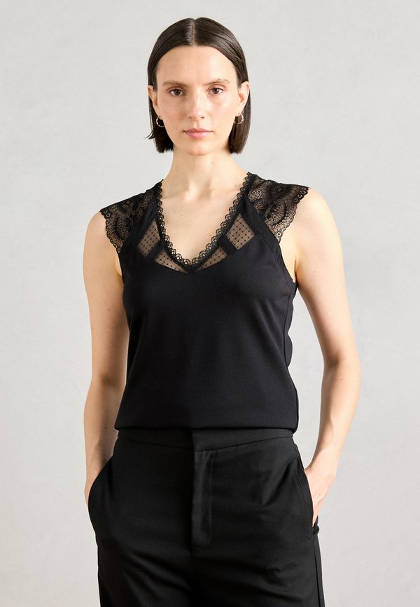 DEMYL - Top - noir