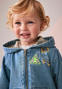 Next BADGE HOODED - REGULAR FIT - Džinsinis švarkelis - denim