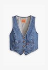TAILORED VEST DENIM - Chaleco - big yikes