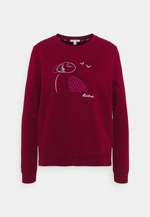BARBOUR HAUXLEY OVERLAYER - Bluza - beet red