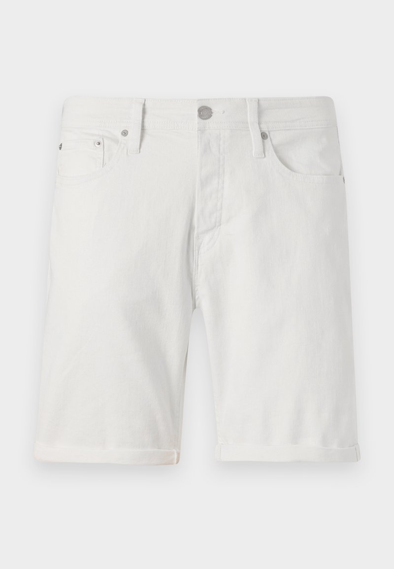 jack & jones Jeansshort wit denim/whitedenim