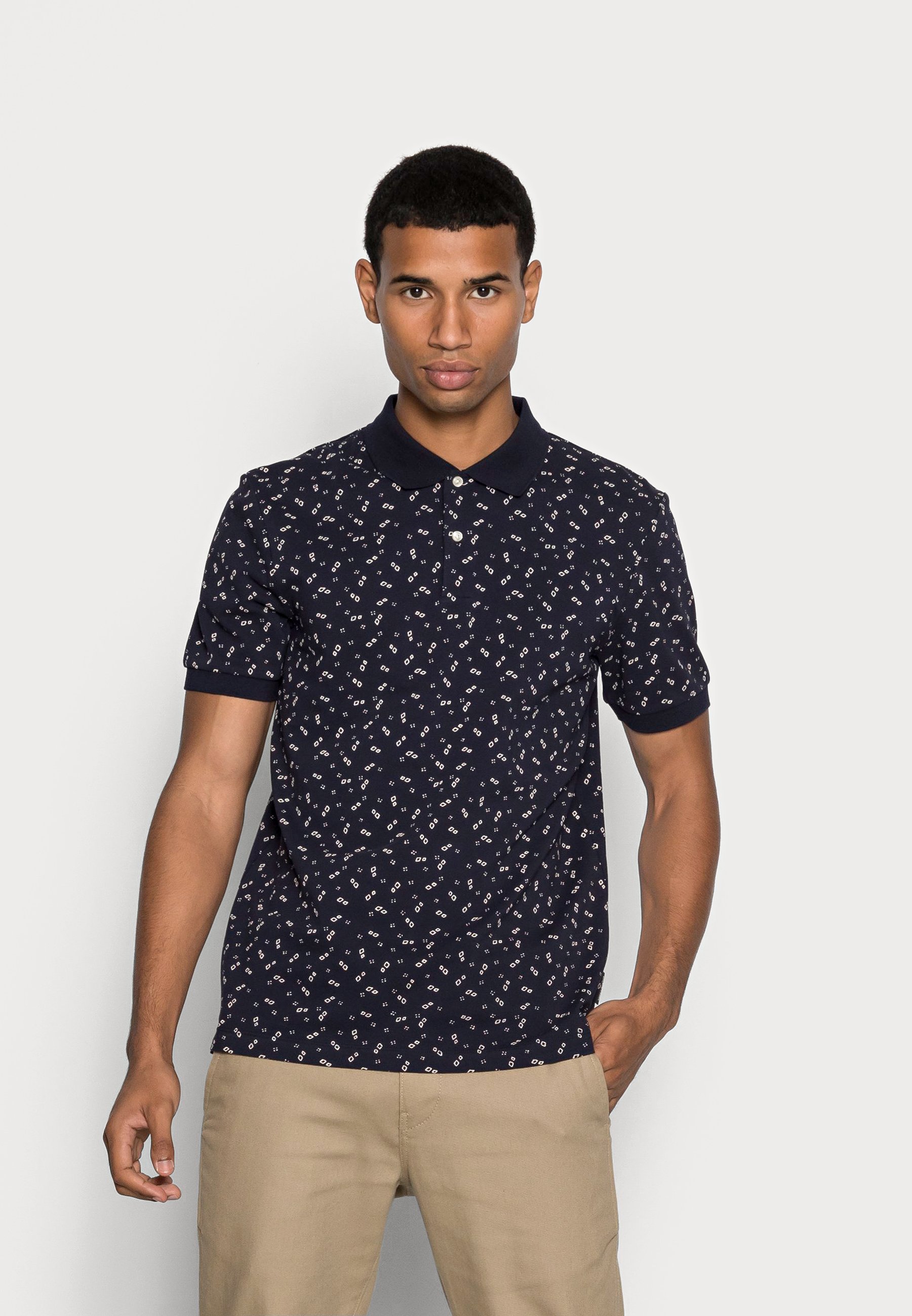 Scotch \u0026 Soda PRINTED POLO - Poloshirt - combo/donkerblauw - Zalando.nl