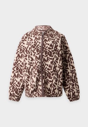ONLY Carmakoma, CARNEW DALLAS HIGHNECK  - Fleecetrøjer - brown