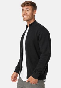 INDICODE JEANS MARCO - Strickjacke - black