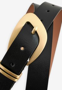 Next ITALY REGULAR FIT - Bälte - black gold