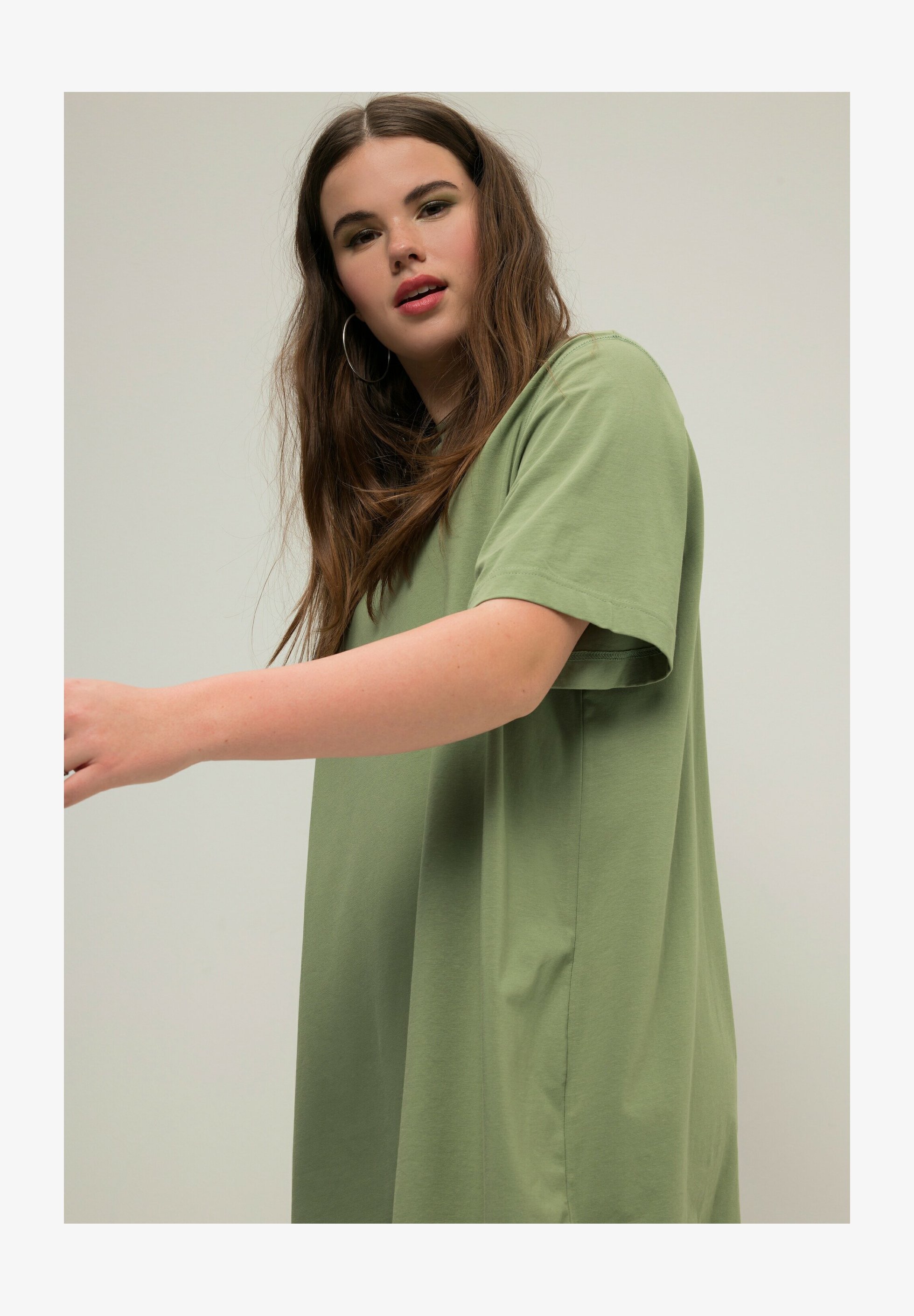 Blackskies T-Shirt Base A Maniche Lunghe Uomo - Modello Baseball Longshirt Con Maniche Corte Raglan E Ricamo, Vestibilità Perfetta