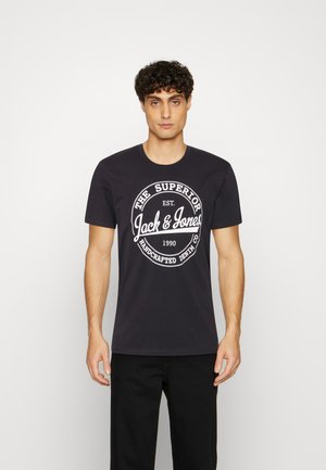 JJBRAT TEE - Print T-shirt - black