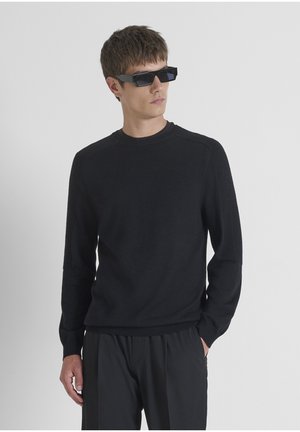 REGULAR FIT - Trui - black