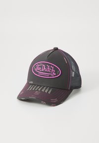 TRUCKER KIRUNA UNISEX - Șapcă - dark grey/pink