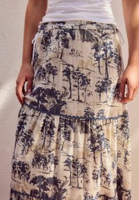 Next PETITE - TIERED - Maksi svārki - blue cream