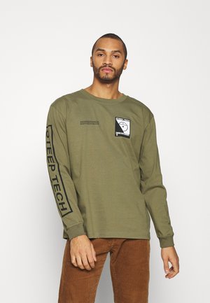 STEEP TECH TEE UNISEX - Longsleeve - burnt olive green
