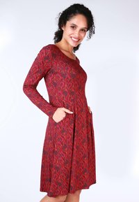 Lykka du Nord EPONIE - Jerseykleid - dark grape