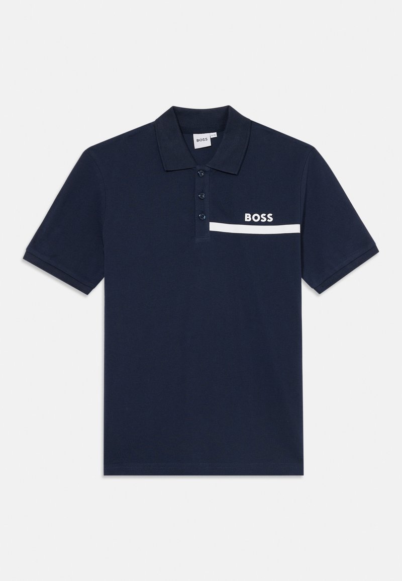 BOSS Kidswear Poloshirt blauw BOSS Kidswear Poloshirt blauw