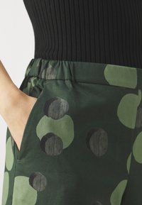 Max Mara Leisure Kalhoty - dark green